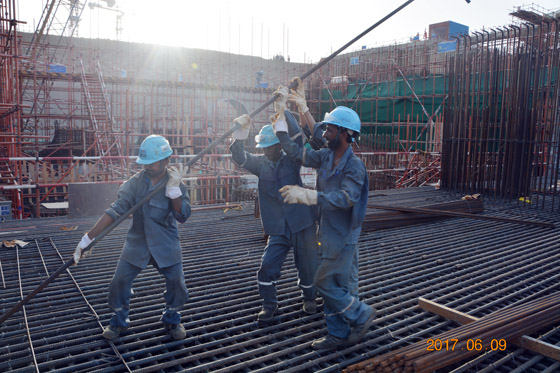 中国能建卡拉奇核电项目部安全生产遇“烤验” 